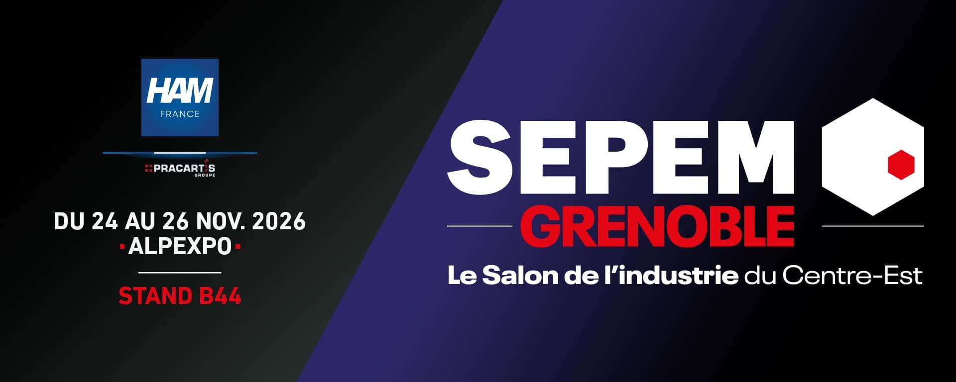 HAM FRANCE - SEPEM Grenoble 2026 - Stand B44